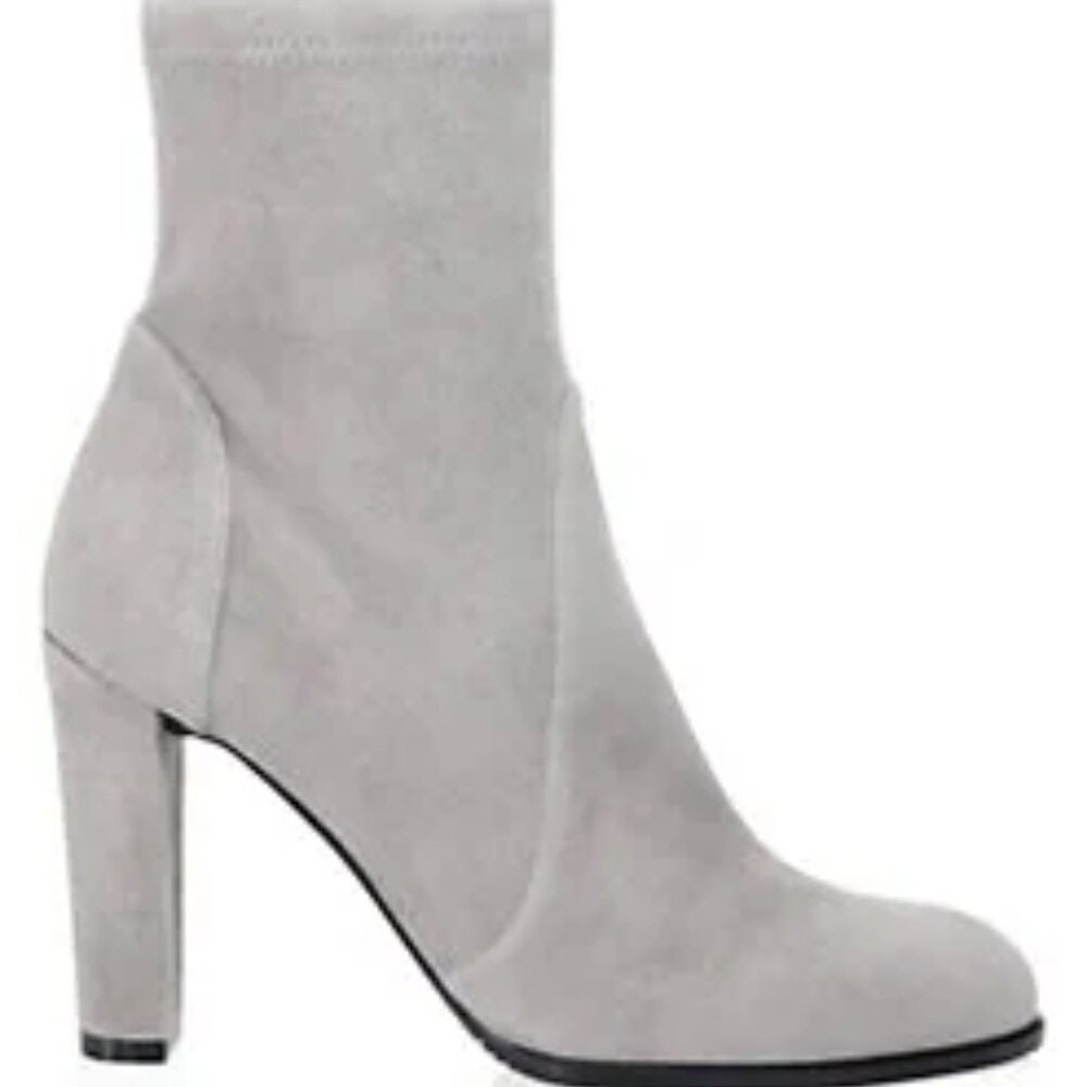 Stuart Weitzman Highland Suede Sock Boots
